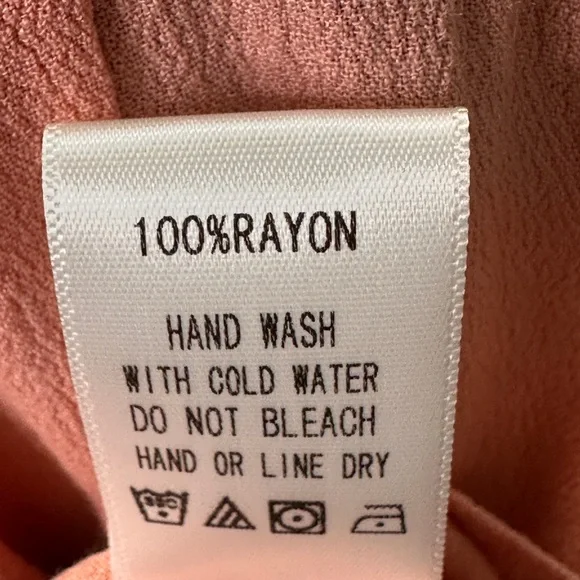 143 Story by Line Up Pink Boho Tassel Tie Top – 3X - Picture 4 of 6